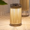 Lanterne ROP&STRIP solaire et rechargeable - Les Jardins - Valente Design - éclairée