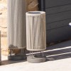 Lampe ROP&STRIP solaire et rechargeable - Les Jardins - Valente Design - éteinte sur terrasse