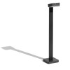Borne Kobra solaire et rechargeable noire - Les Jardins - Valente Design
