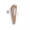 Dimension applique solaire TECKA - Les Jardins - Valente Design