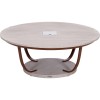 Table basse lumineuse solaire JET STREAM Corten Duratek - Les Jardins - Valente Design