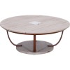 Table basse lumineuse solaire JET STREAM Corten Duratek - Les Jardins - Valente Design