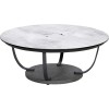 Table basse lumineuse solaire JET STREAM gris espace HPL - Les Jardins - Valente Design