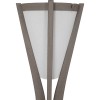 Lampadaire solaire Selva - Les Jardins - Valente Design - détail diffuseur