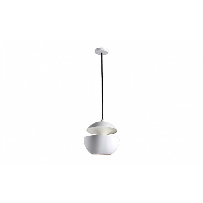 Suspension Here comes the sun 175 white and white - DCW Editions - Valente Design