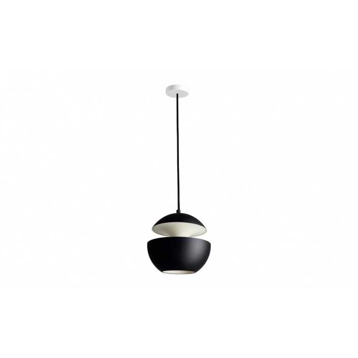 Suspension Here comes the sun 175 black and white - DCW Editions - Valente Design
