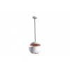 Suspension Here comes the sun 175 white and copper - DCW Editions - Valente Design