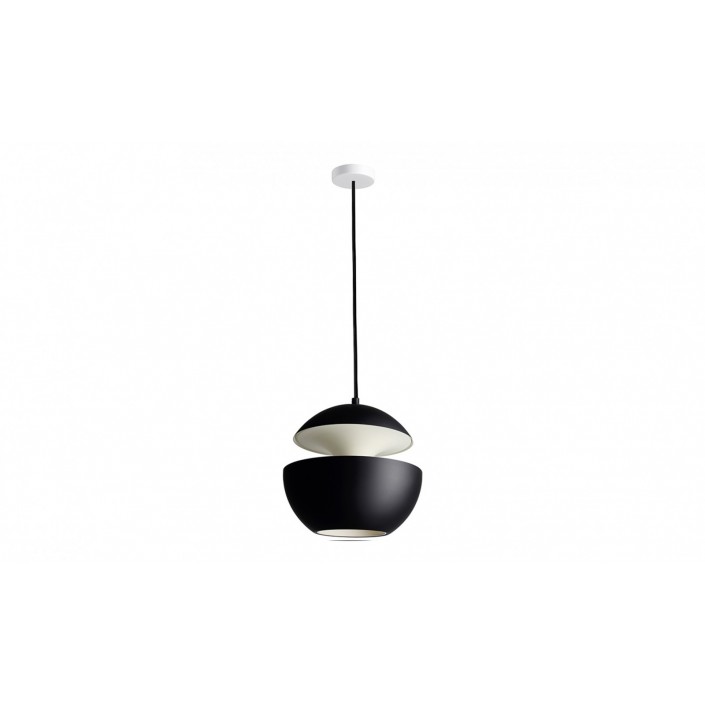 Suspension Here comes the sun 250 black and white - DCW Editions - Valente Design
