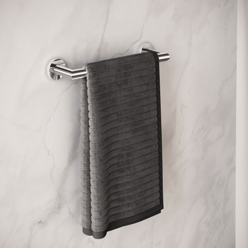 Porte serviettes KUBIC COOL 30 cm Pom d'Or - Valente Design - dans salle de bain
