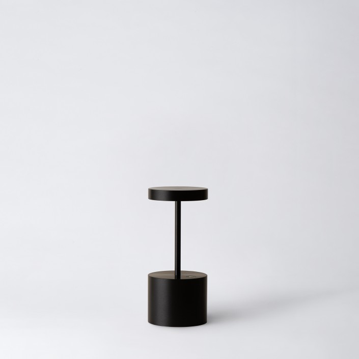 Lampe sans fil LUXCIOLE MINI noir - Hisle - Valente Design
