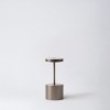 Lampe sans fil LUXCIOLE MINI argent fumé - Hisle - Valente Design
