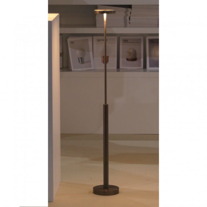 Liseuse sans fil LUXCIOLE XXL argent fumé - Hisle - Valente Design
