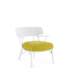Fauteuil A.I. LOUNGE Bouclé Riccio jaune - Kartell - Valente Design