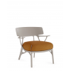 Fauteuil A.I. LOUNGE Bouclé Riccio orange - Kartell - Valente Design