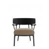 Fauteuil A.I. LOUNGE Bouclé Riccio dove grey - Kartell - Valente Design - de face