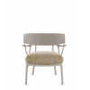 Fauteuil A.I. LOUNGE Texture noisette structure gris - Kartell - Valente Design