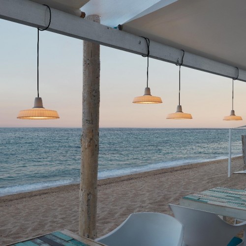 Suspensions Marietta S/32 Outdoor - Bover - Valente Design - sur la plage