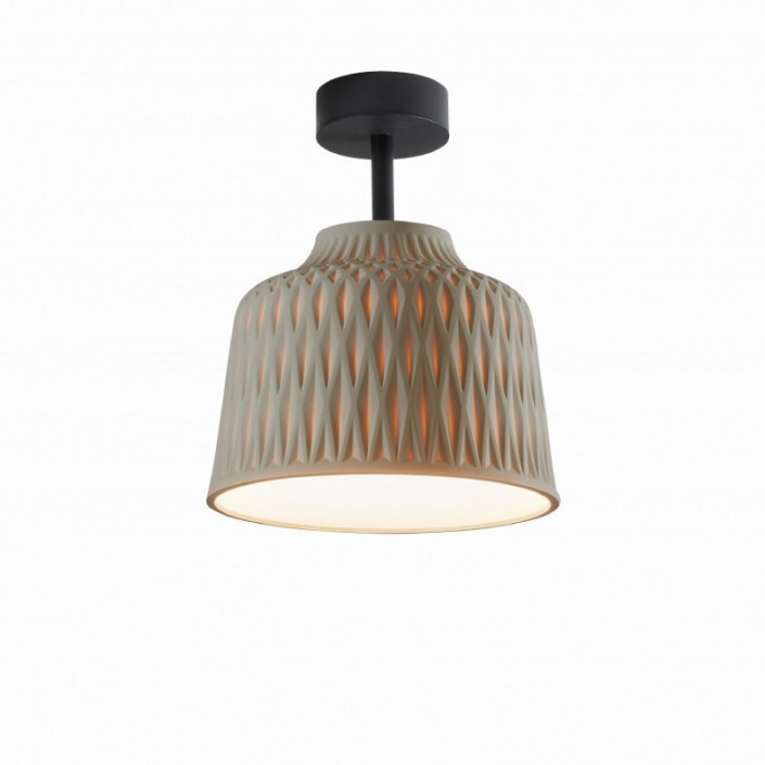 Plafonnier Soft PF/30 Outdoor gris clair - Bover - Valente Design