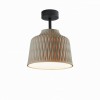 Plafonnier Soft PF/30 Outdoor gris clair - Bover - Valente Design