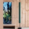 Lampadaire Emi Floor deep green - Flos - Valente Design - dans salon