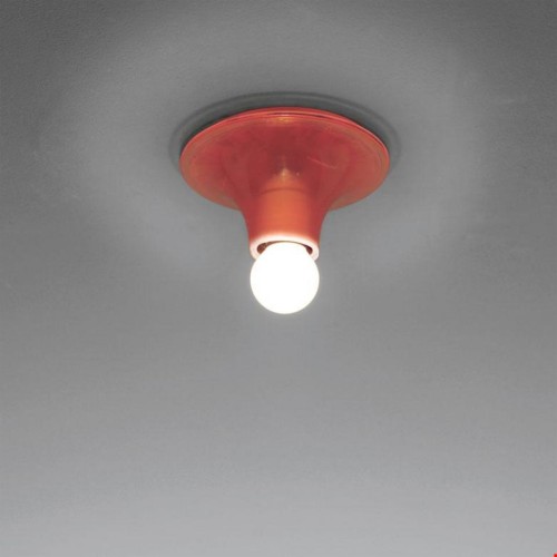 Plafonnier Teti - Orange transparent - Artemide - Valentedesign.com