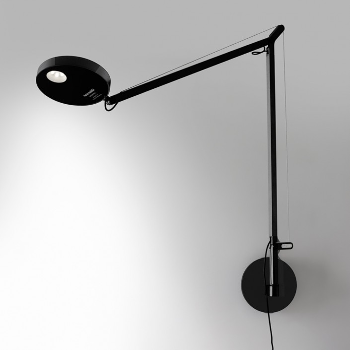 Applique Demetra - Noir - Artemide - Valentedesign.com