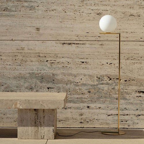 Lampadaire IC F1 24K Gold Edition limitée - Flos - Valente Design