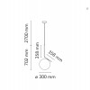 Dimension Suspension IC S2 24K Gold Edition limitée Flos - Valente Design