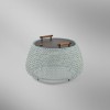 Table basse Nans Bag/38 Outdoor beige - Bover - Valente Design