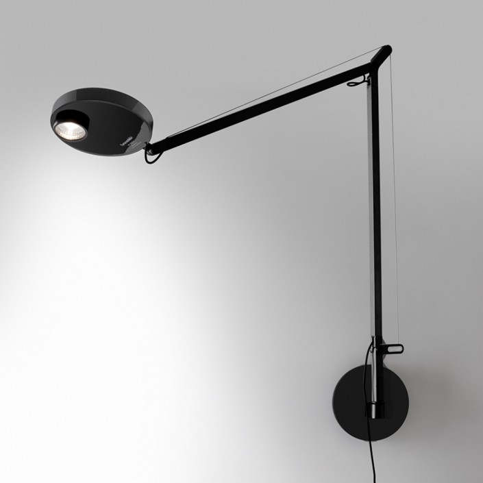 Applique Demetra Professionnal - Noir - Artemide - Valentedesign.com