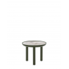Table K-Top Kartell - mise en scène intérieur salon - petite table basse - Symphonie/vert