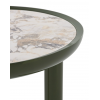 Table K-Top Kartell - mise en scène intérieur salon - petite table basse- symphonie/vert