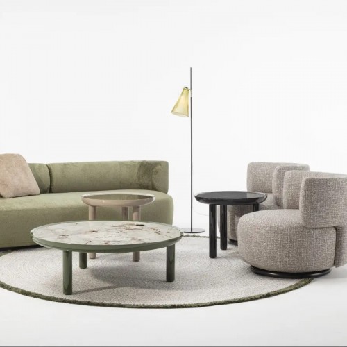 Table K-Top  Kartell - mise en scène intérieur salon