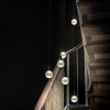 Par 18 Chandelier Catellani and Smith - Valente Design - mis en scène en intérieur allumée