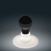 Lampe de table Light Bulb Foscarini - Valente Design - lampe de face noire éteinte