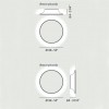 Applique/plafonnier Anoor - Foscarini - Valente Design - schéma piccola