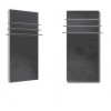 Sèche serviettes Solaris 1500w noir brillant  de la marque Fondis - Valente design