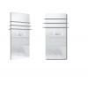 Sèche serviettes Solaris 1500w effet miroir de la marque Fondis - Valente design