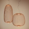 Spokes Ambient 2 & 1 - Foscarini - version cuivre