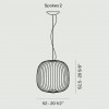 Dimensions Spokes Ambient 2 - Foscarini