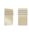 Sèche serviettes Solaris 1200w beige brillant de la marque Fondis - Valente Design