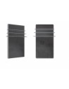 Sèche serviettes Solaris 1200w noir brillant de la marque Fondis - Valente Design