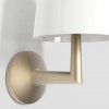 Applique murale Ella Wall - Astro - Valente Design - Zoom éteinte bronze clair