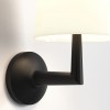 Applique murale Ella Wall - Astro - Valente Design - Zoom  éclairée noir
