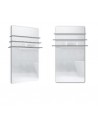 Sèche serviettes Solaris 1200w  effet miroir de la marque Fondis - Valente Design