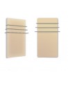 Sèche serviettes Solaris 1200w beige mat  de la marque Fondis - Valente Design