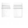 Sèche serviettes Solaris 63 1000w blanc brillant de la marque Fondis - Valente Design