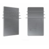 Sèche serviettes Solaris 63 1000w gris anthracite brillant de la marque Fondis - Valente Design