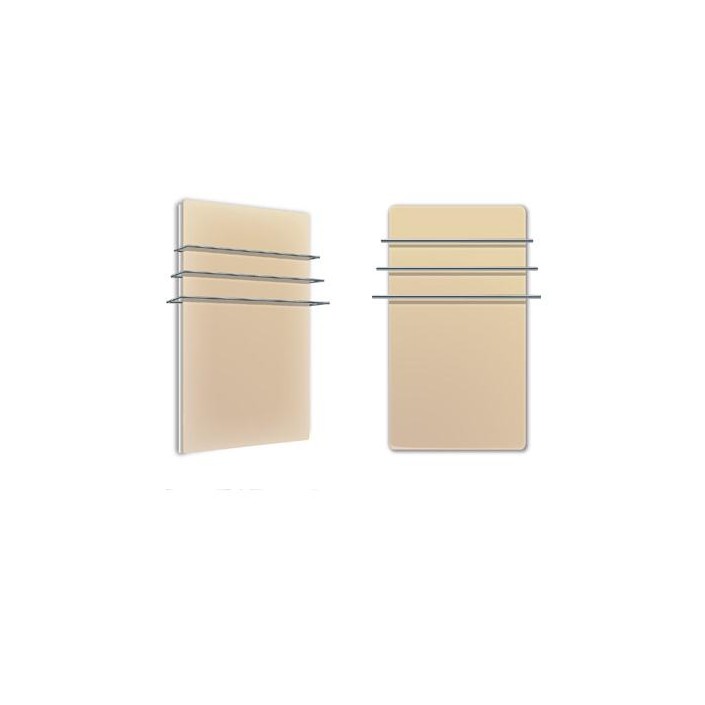 Sèche serviettes Solaris 63 1000w beige mat de la marque Fondis - Valente Design