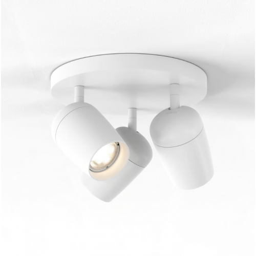 Plafonnier Koto Triple Round - Astro Lighting - Base blanc mat zoom